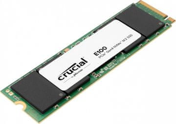slomart SSD disk e100 480GB M.2 NVMe 2280 PCIe 4.0 4700/2500 MB/s