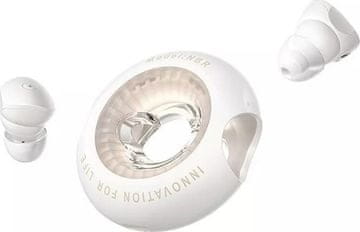 slomart Bežične slušalice za uši Vention u obliku krafne BT 5.3 IPX4 bijele