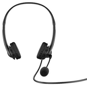 slomart Slušalice s mikrofonom hp stereo usb headset g2 žičane crne 428h5aa