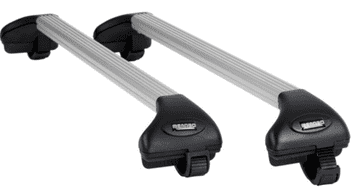 Menabo ARIETE krovni nosač Raised Silver za standardne krovne nosače, 81–120 cm