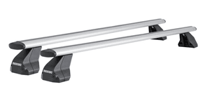 Menabo OMEGA Plus Silver M krovni nosač, set nogu i šipki