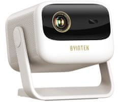 Byintek Prijenosni DLP projektor UFO U90 MAX, 4LED, Bluetooth, 4K UHD, HDMI, AUX, bijeli