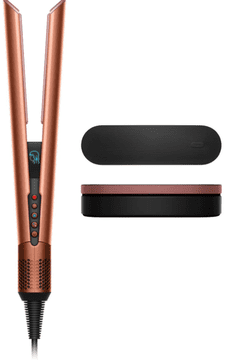 Dyson Airstrait pegla za kosu Limited Edition, Amber Silk/Ružičasti šampanjac (143343)