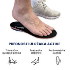 Sportski ulošči - Active - S (34-37)