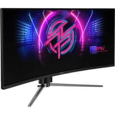 MSI Zaslon MPG 346CQRF X24 34" / UWQHD / 240Hz / 0,5ms / zakrivljen / HDR400 / USB-C 98W / podesiv po visini / crni