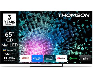 Thomson 65MG7C15 4K UHD MiniLED TV, GoogleTV, 144Hz, Dolby