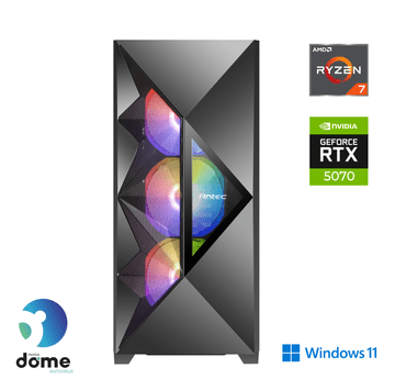 Anni Gamer Extreme stolno računalo, R7-5800X, 32B, SSD2TB, RTX5070, W11H