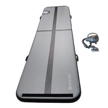 Master Master Airtrack S-Pro prostirka na napuhavanje 800 x 150 x 20 cm - antracit - crna