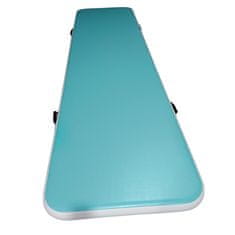 Master Master Airtrack prostirka na napuhavanje 300 x 100 x 10 cm - tirkizna - bijela