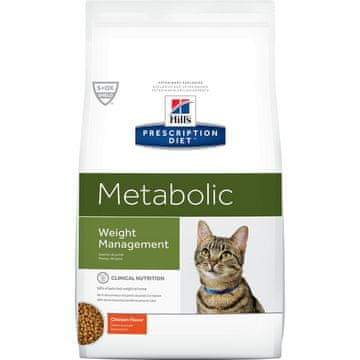 Hill's Hill's prescription diet feline metabolic - takva hrana za mačke s tendencijom prekomjerne težine i pretilosti - 1,5 kg