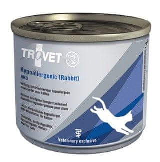 Trovet Trovet hypoallergenic rrd z kunićem - mokra hrana za mačke - 200 g