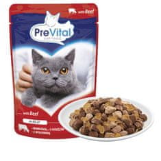 PreVital PREVITAL Govedina u želeu - mokra hrana za mačke - 100g