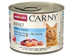 Animonda ANIMONDA Carny Adult Piletina i losos - mokra hrana za mačke - 200g