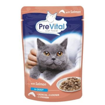 PreVital Prevital losos u umaku za mačke 100g