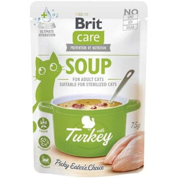 Brit Brit care juha s pačetinom i puretinom 75g mačka