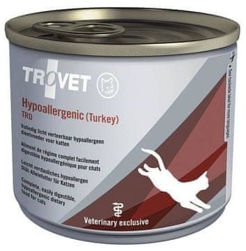 Trovet Trovet hypoallergenic trd s indykiem - mokra hrana za mačke - 200 g