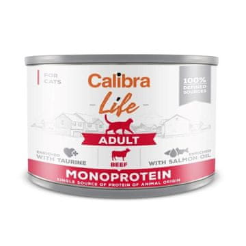 Calibra Calibra cat life adult govedina 200g