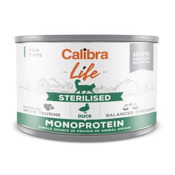Calibra Calibra cat life sterilizirana patka 200g