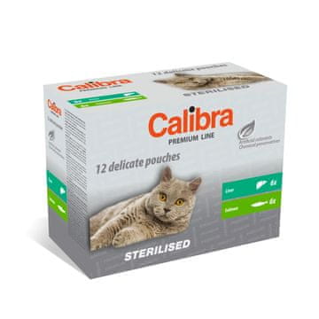 Calibra Calibra cat premium steril.multipack 12x100g