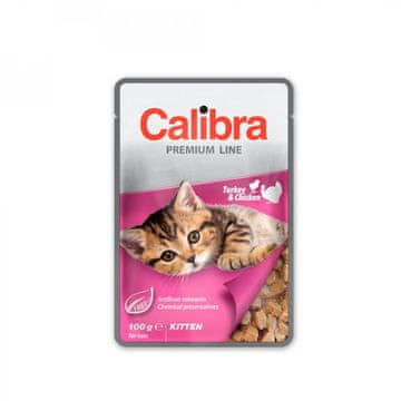 Calibra Calibra cat premium kitten puretina & piletina 100g
