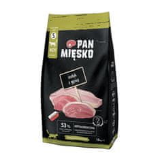 PMI PAN MIĘSKO puretina s guščjim mesom S suha hrana za mačke 1,6 kg