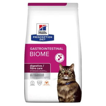 Hill's Hill's prescription diet gastrointestinal biome feline z kurczakiem - suha hrana za mačke za potporu probavi - 1,5 kg
