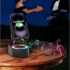 VYZIO® Držač pametnog telefona s punjenjem i RGB svjetlom | MOBIBASE