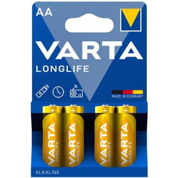 Varta AA LR6 alkalne baterije 1,5V dug vijek 4 kom