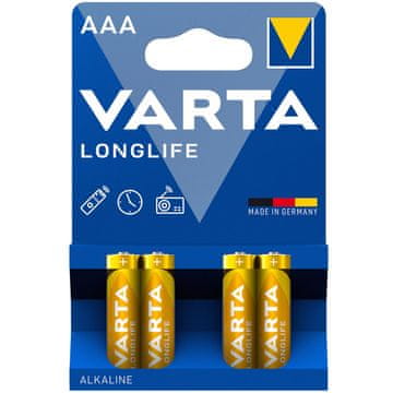 Varta AAA LR03 alkalne baterije 1,5V dug vijek 4 kom