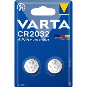 Varta CR2032 3V litijeve gumbaste baterije 2 kom