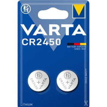 Varta CR2450 3V litijeve gumbaste baterije 2 kom