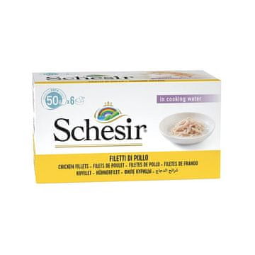 slomart Schesir m-pack fileti od piletine nat.style 6x50g