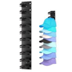 HOME & MARKER® Zidni organizator za kape, štedi prostor, jednostavna montaža, pregledne police | CAPGRAM