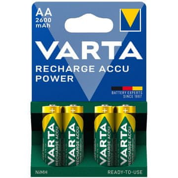Varta Punjive AA baterije 2600 mAh – 4 kom