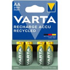 Varta Reciklirane punjive AA baterije 2100 mAh – 4 kom