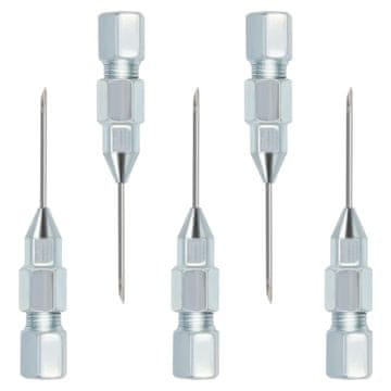 Vixson Vrh igle za mazalicu 1,2 mm, ugljični čelik, kompatibilan s ručnim mazalicama (5 kom) | GREASRA