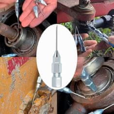 Vixson Vrh igle za mazalicu 1,2 mm, ugljični čelik, kompatibilan s ručnim mazalicama (5 kom) | GREASRA