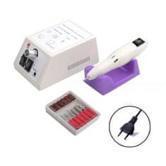 LIVEFY Nail Drill električna brusilica za nokte 10W, bijela