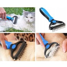 MG Brush češalj za iščešljavanje dlake, plavi