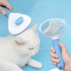 MG Brush samočisteća četka za dlaku, plava