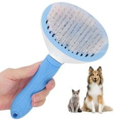 MG Brush samočisteća četka za dlaku, plava