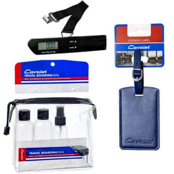 CAVALET Putni komplet s vagom za prtljagu i bocama