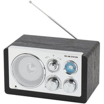 Northix AM/FM analogni radio s AUX ulazom i 15 W snagom