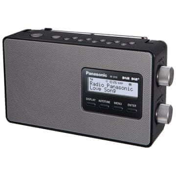 Panasonic FM/DAB/DAB+ radio s LCD zaslonom i napajanjem AC baterija