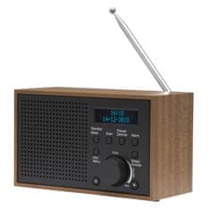 Northix FM DAB+ radio s LCD zaslonom alarmom i 2 W zvukom
