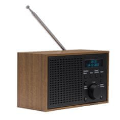 Northix FM DAB+ radio s LCD zaslonom alarmom i 2 W zvukom
