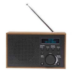 Northix FM DAB+ radio s LCD zaslonom alarmom i 2 W zvukom
