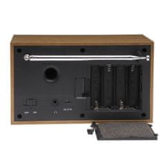 Northix FM DAB+ radio s LCD zaslonom alarmom i 2 W zvukom