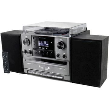 Soundmaster Stereo glazbeni centar s DAB FM CD gramofonom i Bluetoothom