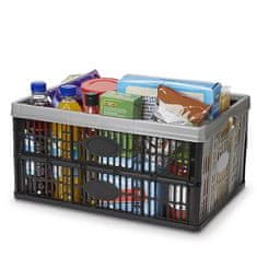 Dirt Devil sklopivi sanduk, 45 L, 53 x 37 x 27 cm, sivi